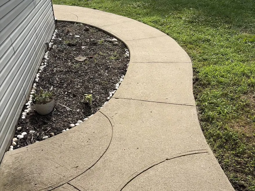After: clean concrete